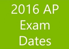 AP Exam Dates