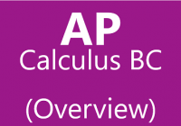 AP Calculus BC-Overview