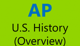 AP U.S. History-Overview AP U.S. History-Overview